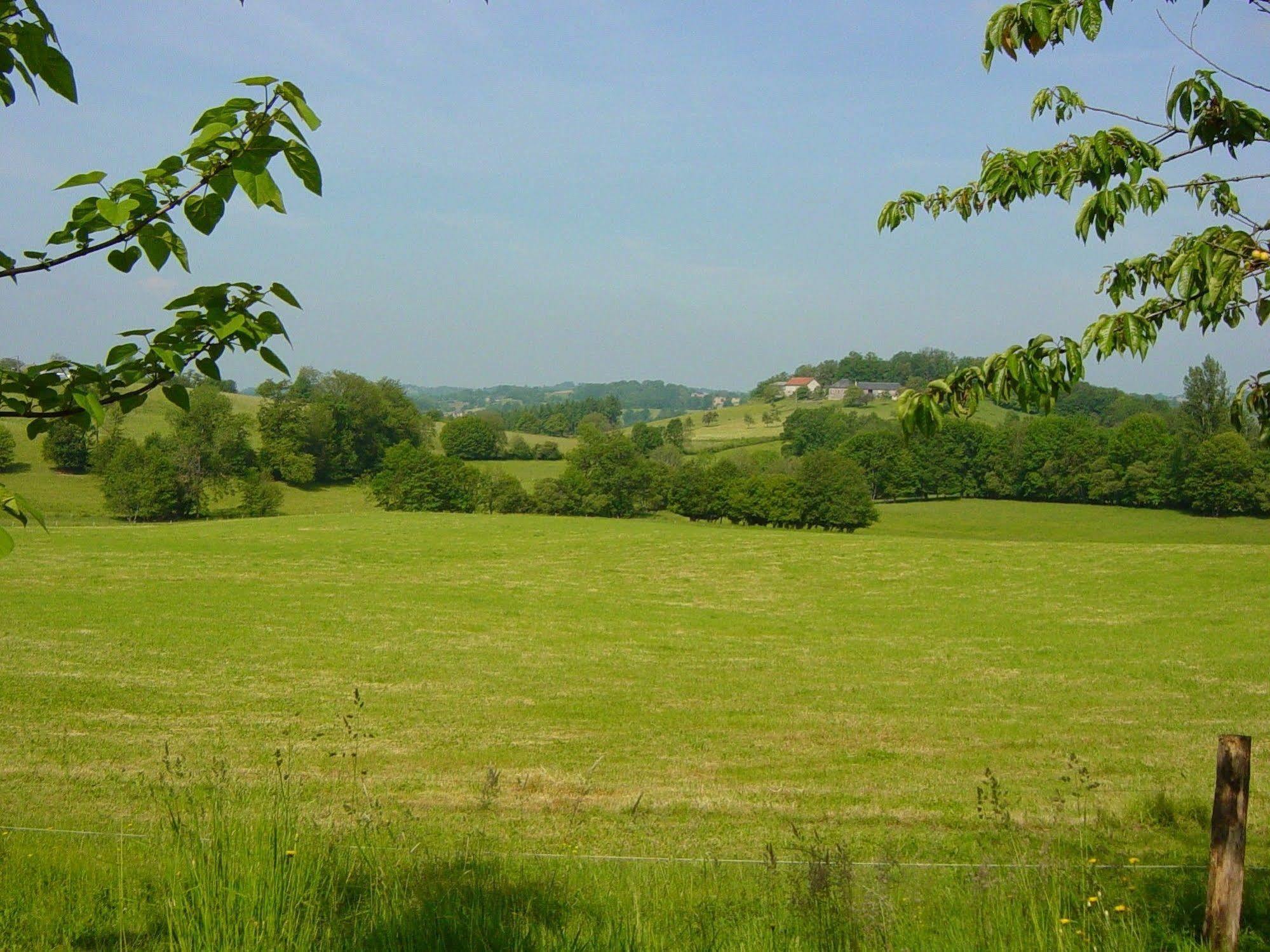 Domaine De La Clauzade Bed and Breakfast Saint-Germain-les-Vergnes Exteriör bild